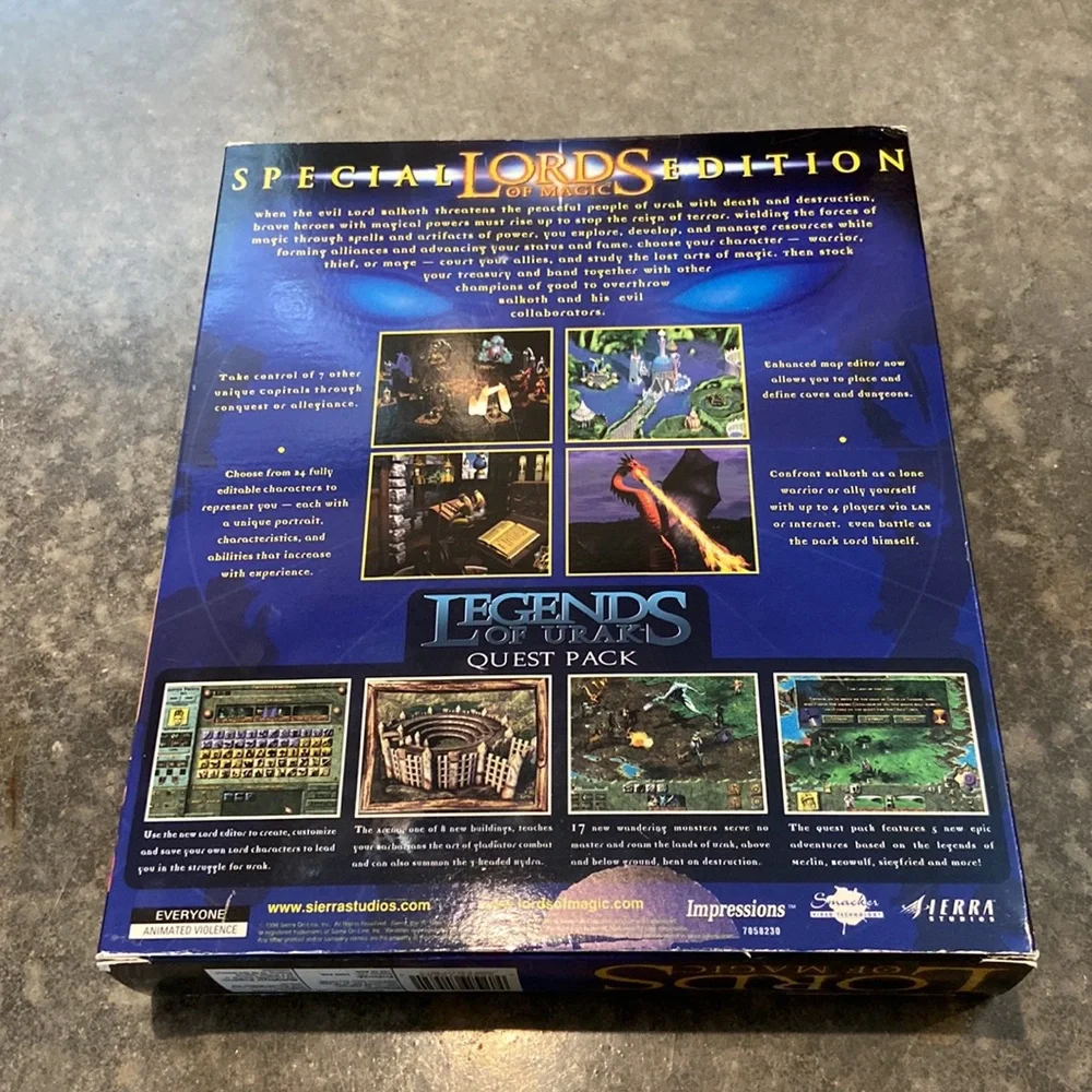 Lords of Magic: Special Edition (PC, 1998)